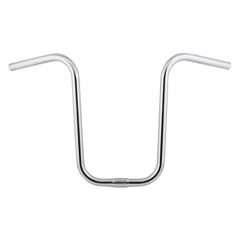 Handlebars Sunlite Sunlite Hi-Rise Chrome 1` 25` 13.75` Chrome Cruiser Steel Light Gray