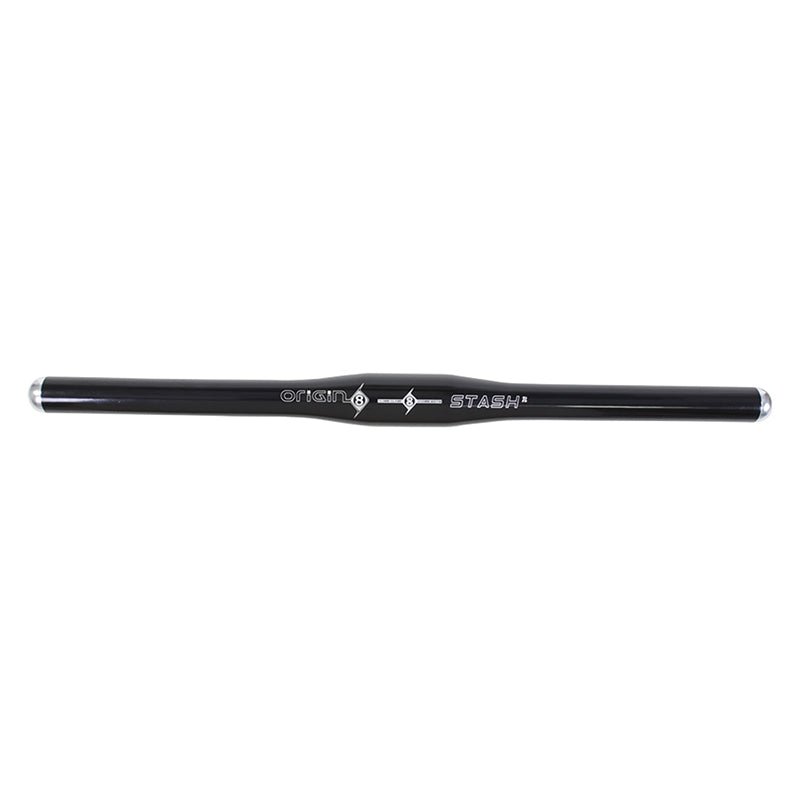 Handlebars Origin8 Origin8 Stash Bar II 25.4mm 450mm 0mm Black Polished Urban Flat AL6061 Dark Slate Gray
