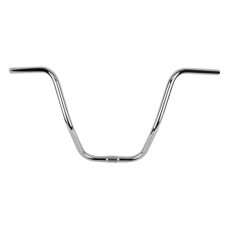 Handlebars Sunlite Sunlite D-Cruiser Bars 1` 32` 13.5` Chrome Cruiser Steel Gray