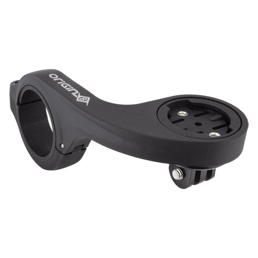 Handlebar Accessories Origin8 Origin8 Outpost UL Garmin/GoPro Handlebar Mount Black Dark Slate Gray