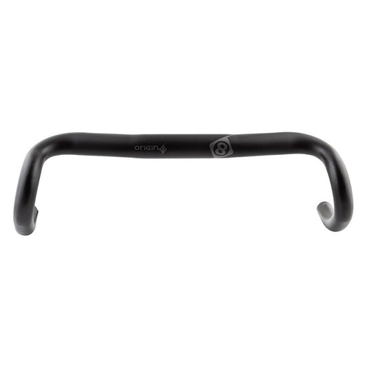 Handlebars Origin8 Origin8 Flare II Ergo 31.8mm 380mm 70mm 122mm 5° Black Road Drop AL6061 Dark Slate Gray