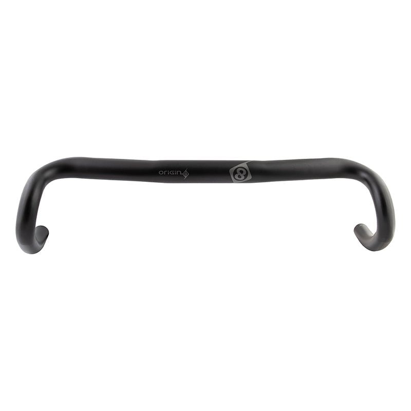 Handlebars Origin8 Origin8 Flare II Ergo 31.8mm 460mm 70mm 130mm 5° Black Road Drop AL6061 Dark Slate Gray