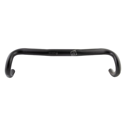Handlebars Origin8 Origin8 Flare II Ergo 31.8mm 460mm 70mm 130mm 5° Black Road Drop AL6061 Dark Slate Gray