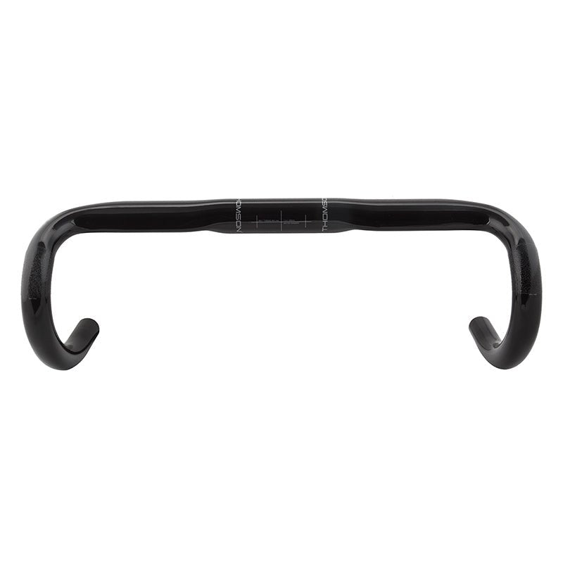 Handlebars Thomson Thomson Carbon Road Bar 31.8mm 400mm 78.5mm 137mm Black Road Drop Carbon Dark Slate Gray