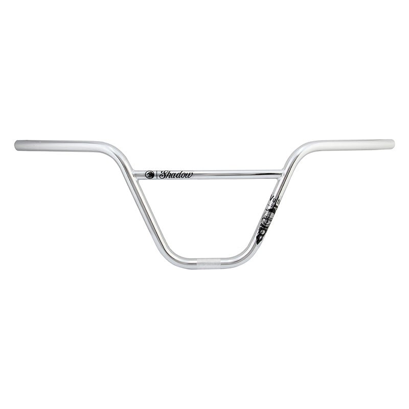 Handlebars The Shadow Conspiracy The shadow conspiracy Vultus Featherweight 22.2mm 29` 9.5` 3° 10° Chrome BMX Chromoly Light Gray