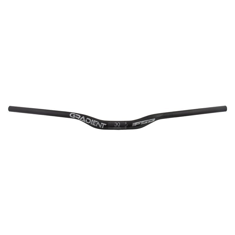 Handlebars FSA Full speed ahead Gradient Carbon Riser Bar 31.8mm 800mm 30mm 5° 8° Carbon/Grey Mountain Riser Carbon Dark Slate Gray