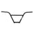 Handlebars Alienation Alienation Horsemen 22.2mm 29` 9.5` 3° 12° Black BMX 4130 Chromoly Dark Slate Gray