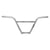 Handlebars Alienation Alienation Horsemen 22.2mm 29` 9.5` 3° 12° Chrome BMX 4130 Chromoly Gray