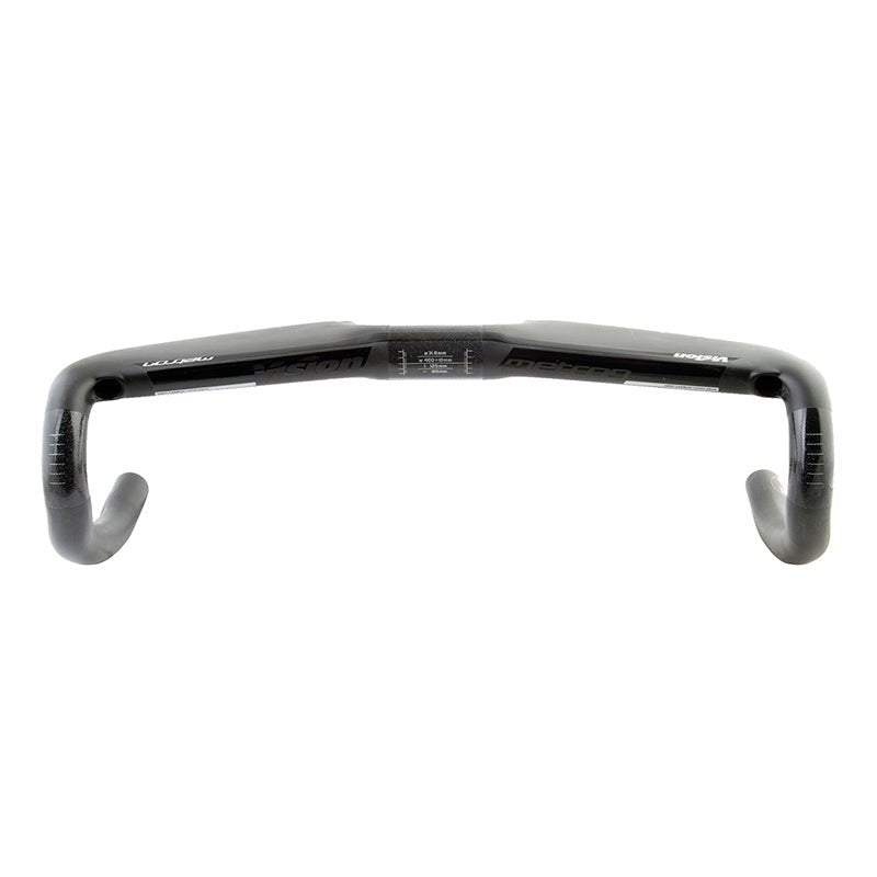 Handlebars FSA Full speed ahead Vision Metron Aero 31.8mm 400mm 80mm 125mm 2° Carbon Road Drop Carbon Dark Slate Gray