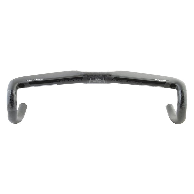 Handlebars FSA Full speed ahead Vision Metron Aero 31.8mm 420mm 80mm 125mm 2° Carbon Road Drop Carbon Slate Gray