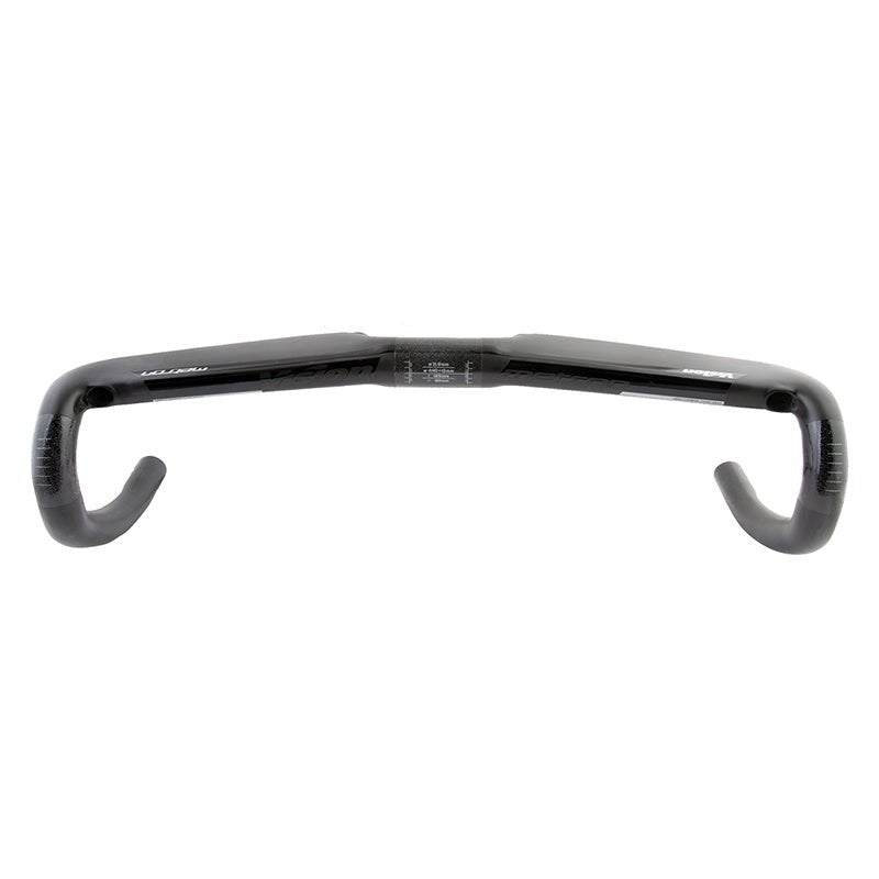 Handlebars FSA Full speed ahead Vision Metron Aero 31.8mm 440mm 80mm 125mm 2° Carbon Road Drop Carbon Dim Gray