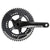 Cranksets and Arms SRAM SRAM Rival 22 Crankset - 172.5mm 11-Speed 52/36t 110 BCD GXP Spindle Interface BLK Dark Slate Gray