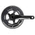 Cranksets and Arms SRAM SRAM Rival 22 Crankset - 175mm 11-Speed 52/36t 110 BCD GXP Spindle Interface BLK Dark Slate Gray