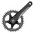 Cranksets and Arms SRAM SRAM Rival 1 Crankset - 175mm 10/11-Speed 42t 110 BCD GXP Spindle Interface BLK Dark Slate Gray