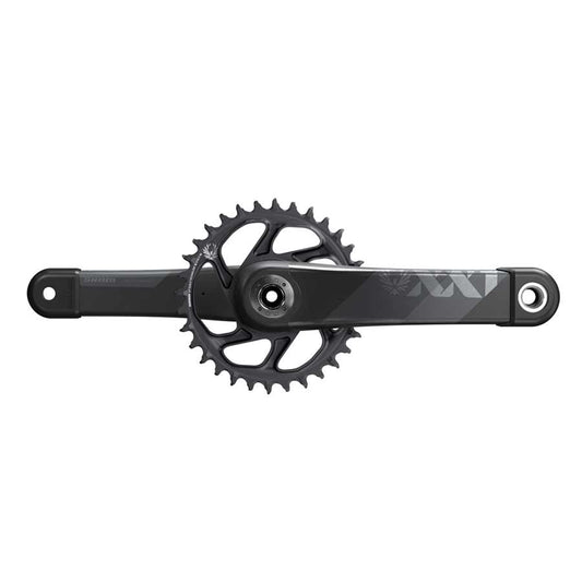 Cranksets and Arms SRAM SRAM XX1 Eagle DUB Crankset Speed: 11/12 Spindle: 28.99mm BCD: Direct Mount 32 DUB 170mm Grey 55mm Dark Slate Gray