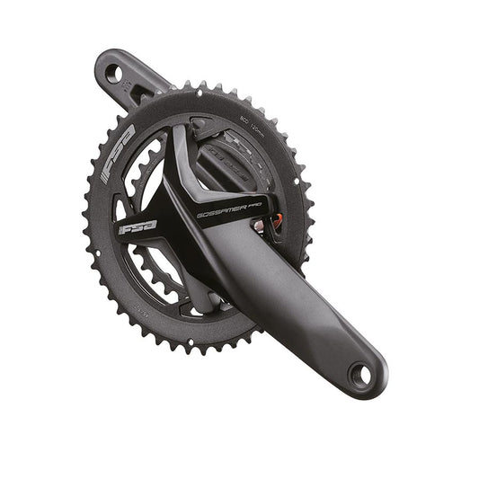 Cranksets and Arms FSA Full Speed Ahead Gossamer Pro BB386EVO Crankset - 172.5mm 11/12-Speed 50/34t 120/90 BCD 386 EVO Spindle Interface BLK Dark Slate Gray