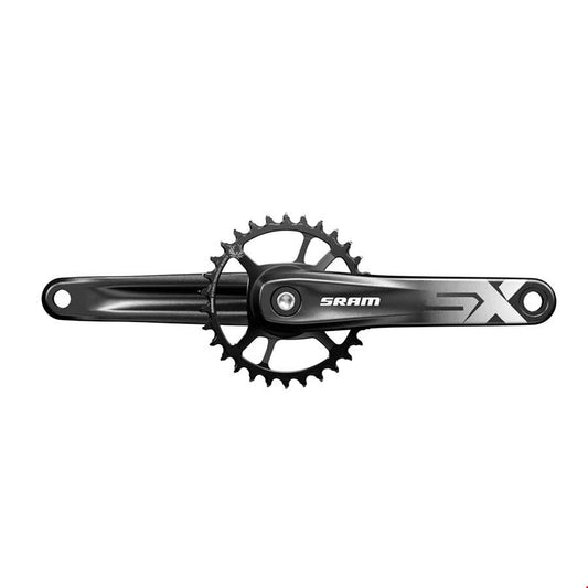Cranksets and Arms SRAM SRAM SX Eagle Boost Crankset - 170mm 12-Speed 32t Direct Mount DUB Spindle Interface BLK A1 Dark Slate Gray
