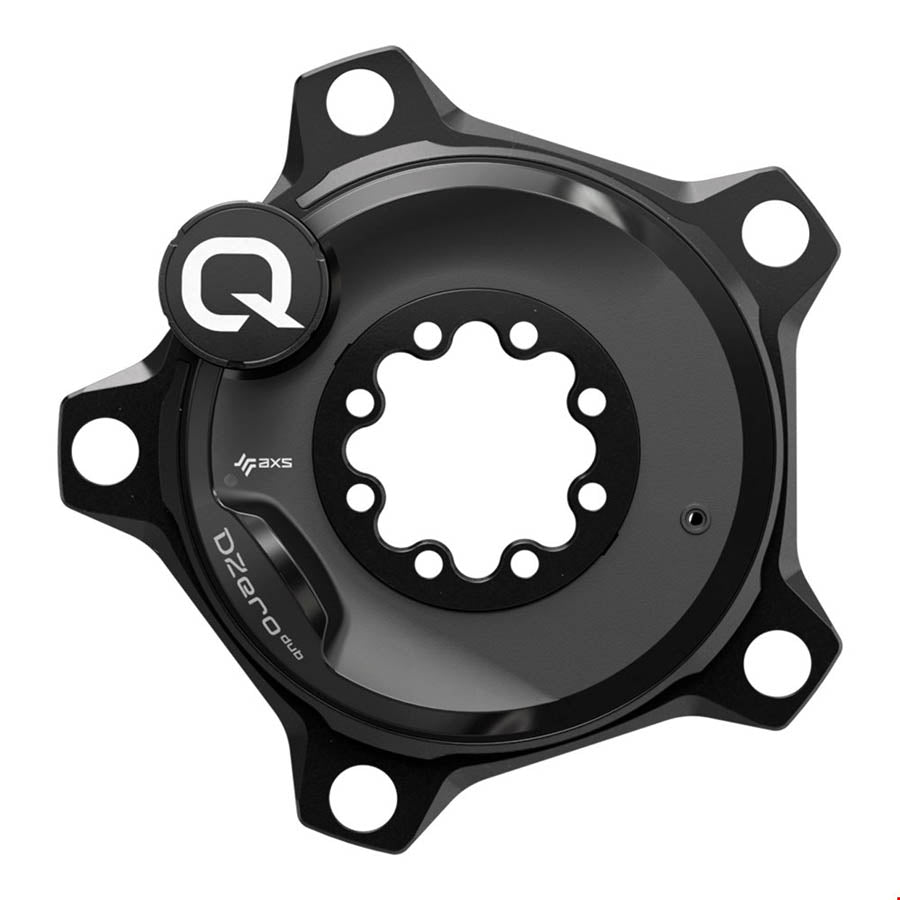 Crank Spider Quarq Quarq DZero AXS DUB Power Meter Spider - 110 BCD 8-Bolt Crank Interface BLK Dark Slate Gray