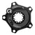 Crank Spider Quarq Quarq DZero AXS DUB Power Meter Spider - 110 BCD 8-Bolt Crank Interface BLK Dark Slate Gray