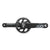 Cranksets and Arms SRAM SRAM X01 All Downhill Crankset - 165mm 10/11-Speed 34t Direct Mount DUB Spindle Interface For 83mm BSA 104.5/107 PressFit BLK Dark Slate Gray