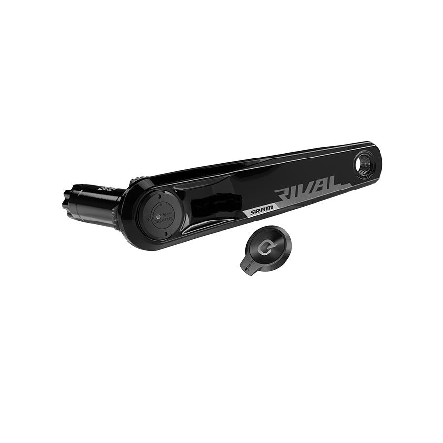 Cranksets and Arms SRAM SRAM Rival AXS Power Meter Left Crank Arm Spindle Upgrade Kit - 160mm DUB Spindle Interface BLK D1 Black