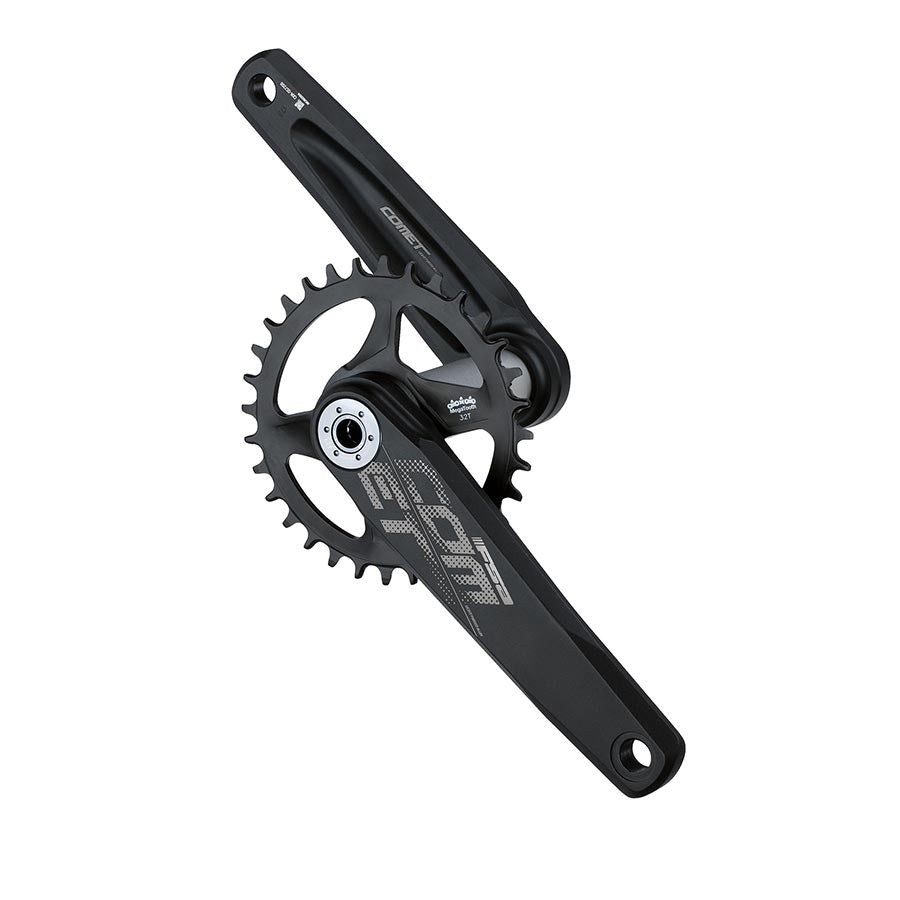 Cranksets and Arms FSA Full Speed Ahead Comet Modular Crankset - 175mm 11/12-Speed 32t Direct Mount Full Speed Ahead MegaExo Spindle Interface BLK Dark Slate Gray