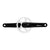 Cranksets and Arms Race Face RaceFace Turbine Crankset - 160mm Direct Mount 136mm Spindle CINCH Interface 7050 Aluminum BLK Black