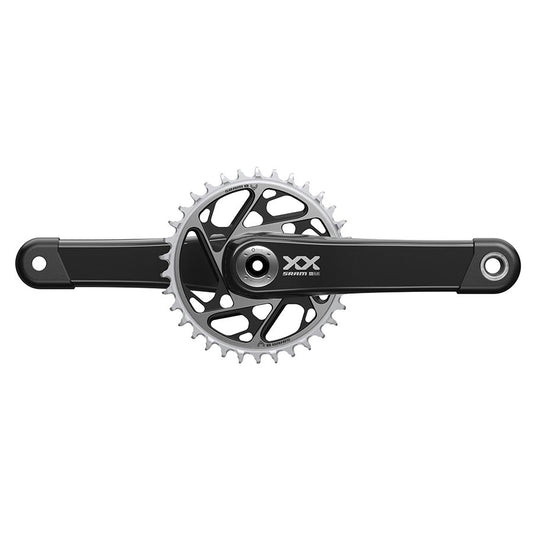 Cranksets and Arms SRAM SRAM XXSL Eagle T-Type Wide 12sp Cranks No BB 34t 175mm Gray