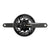 SRAM Force D2 2x Crankset Speed: 12 Spindle: 28.99mm BCD: Direct Mount 50/37 DUB 167.5mm Black Road Disc