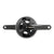 Cranksets and Arms SRAM SRAM Force Wide Crankset - 167.5mm 2x 12-Speed 43/30t 94 BCD DUB Spindle Interface Iridescent Gray D2 Dark Slate Gray