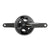 Cranksets and Arms SRAM SRAM Force AXS Wide Power Meter Crankset - 167.5mm 2x 12-Speed 43/30t 94 BCD DUB Spindle Interface Iridescent Gray D2 Dark Slate Gray