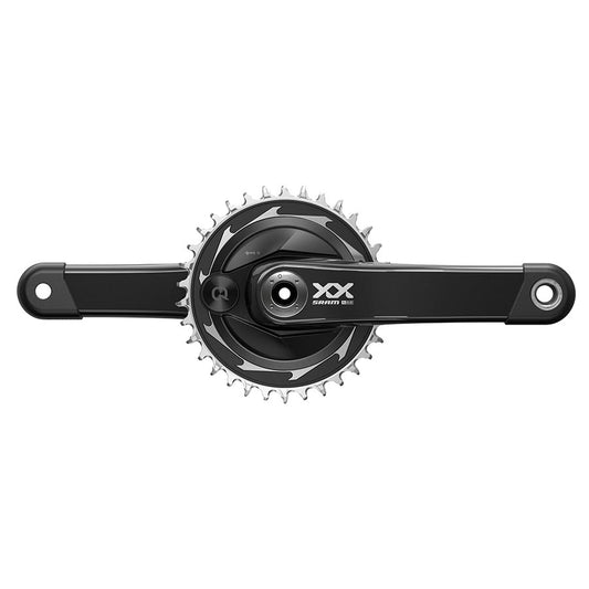 Cranksets and Arms SRAM SRAM XXSL Power Meter Spider Crank 34t T-Type Q174 170mm Dark Slate Gray
