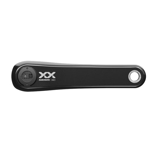 Cranksets and Arms SRAM SRAM XX Eagle T-Type AXS Wide Left Crank Arm Power Meter Spindle - 165mm 12-Speed DUB Spindle Interface Carbon BLK D1 Dark Slate Gray