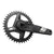 Cranksets and Arms SRAM SRAM Apex D1 Crankset Speed: 12 Spindle: 28.99mm BCD: Direct Mount 42 DUB 165mm Black Cannondale AI Dark Slate Gray