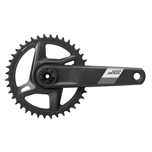 Cranksets and Arms SRAM SRAM Apex D1 Crankset Speed: 12 Spindle: 28.99mm BCD: Direct Mount 42 DUB 170mm Black Cannondale AI Dark Slate Gray