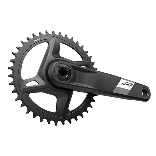 Cranksets and Arms SRAM SRAM Apex D1 Crankset Speed: 12 Spindle: 28.99mm BCD: Direct Mount 42 DUB 175mm Black Cannondale AI Dark Slate Gray