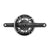 Power Meter Cranksets SRAM SRAM Red AXS 2x Power Meter E1 Power Meter Crankset Speed: 12 Spindle: 28.99mm BCD: Direct Mount SRAM 8 Bolt 46/33 DUB 160mm Black Road Dark Slate Gray