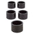 Headsets Origin8 Origin8 3K Carbon Fiber Headset Spacers SHIS Spacer 1` x 20mm Carbon 5 Spacers Carbon Dark Slate Gray