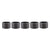 Headsets Origin8 Origin8 3K Carbon Fiber Headset Spacers SHIS Spacer 1-1/8` x 20mm Carbon 5 Spacers Carbon Dark Slate Gray