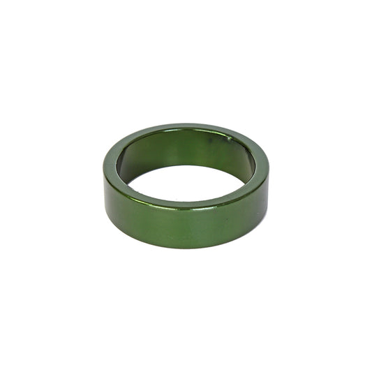 Origin8 Alloy Headset Spacers SHIS Spacer 1-1/8` x 10mm Green 10 to a bag Alloy