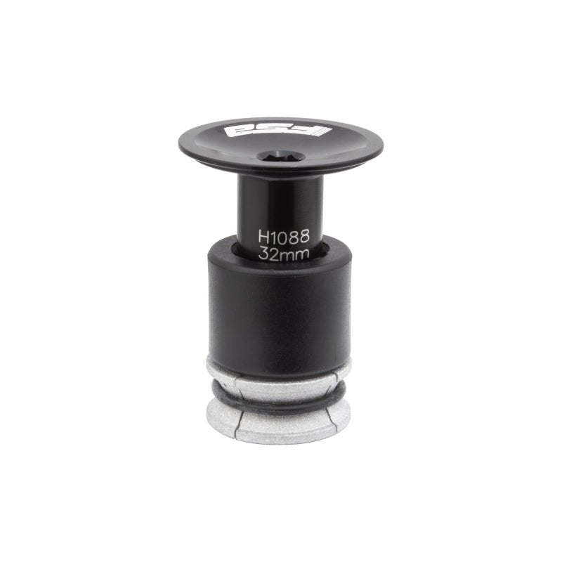 Compression Plug FSA Full Speed Ahead Compressor SL Expander Plug with Alloy Cap 1-1/8" Dark Slate Gray