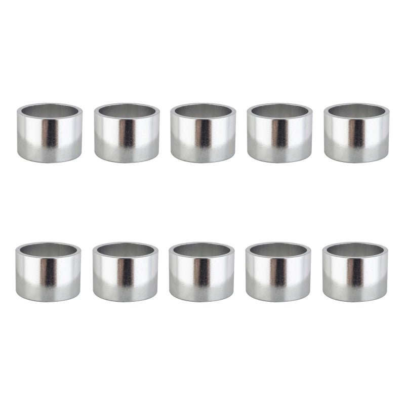 Headsets Origin8 Origin8 Alloy Headset Spacers SHIS Spacer 1` x 20mm Silver 10 to a bag Alloy Light Gray