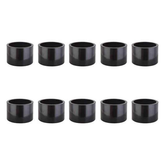 Headsets Origin8 Origin8 Alloy Headset Spacers SHIS Spacer 1` x 20mm Black 10 to a bag Alloy Dark Slate Gray