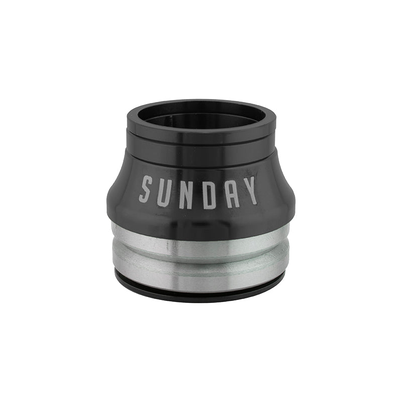 Sunday Integrated Headset - 1-1/8" 15mm Black Conical