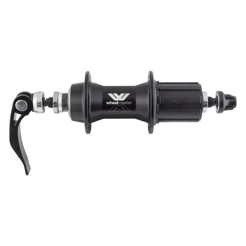 Hubs Wheel master Wheel master AQ-1010 Alloy QR Hubs hub rear 36H 130 Dark Slate Gray