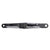 Cranksets and Arms Quarq Quarq DUB Crank Arm Assembly - 167.5mm 8-Bolt Direct Mount DUB Spindle Interface Natural Carbon D2 Dark Slate Gray