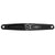 Cranksets and Arms SRAM SRAM X0 Ebike Crank Arm Set - 165mm ISIS Black Dark Slate Gray