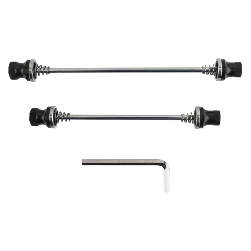 Hubs Sunlite Sunlite Lightnin` Skewer Front/Rear Set - MTB Blk Dark Slate Gray