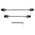 Hubs Sunlite Sunlite Lightnin` Skewer Front/Rear Set - MTB Blk Dark Slate Gray
