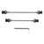 Hubs Sunlite Sunlite Lightnin` Skewer Front/Rear Set - Road Blk Dark Slate Gray